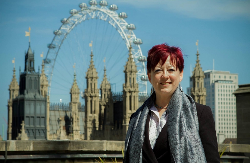 Jackie in Parliament