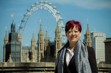 Jackie in Parliament