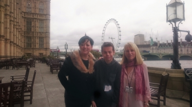 Jackie with Joe and Patricia