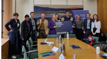 Jackie and the PLA meeting in Parliament